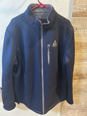 Gerry Weber Navy Logo Fleece Jacket